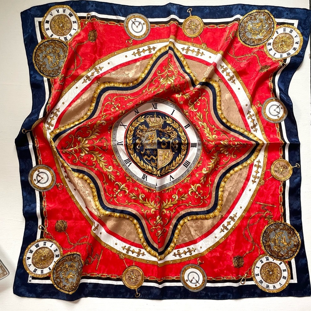vintage scarf nautical yacht glam summer accessories purse scarf